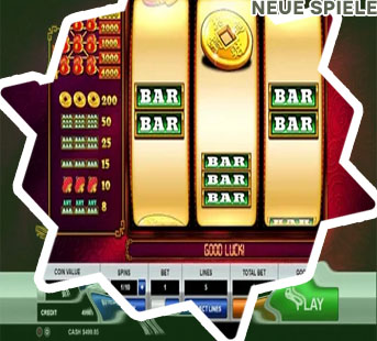 Neue spielautomaten spiele