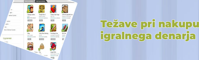 Play Store igralniške igre
