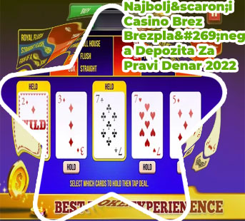 Video poker z najnižjimi depoziti igre